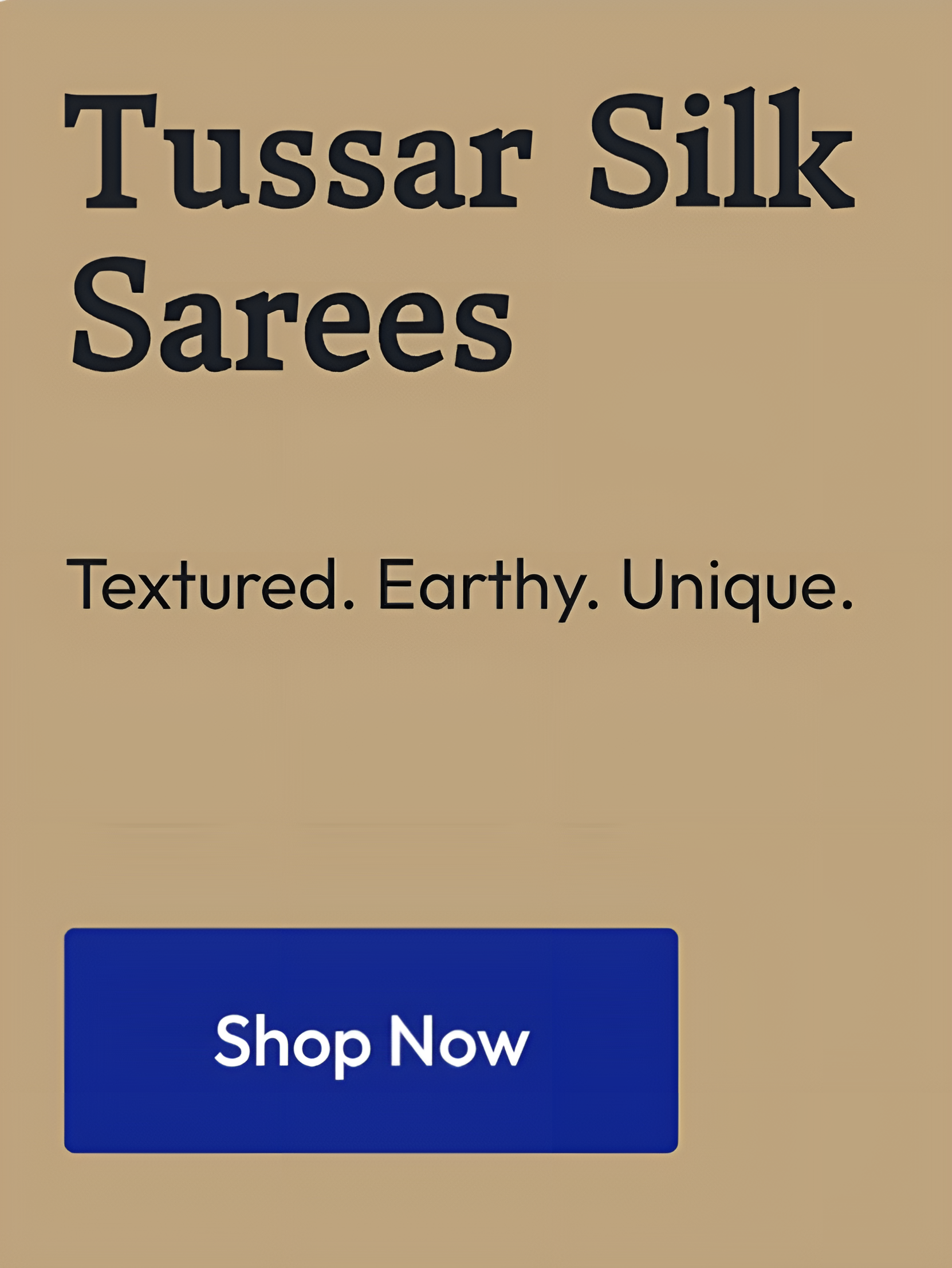 TUSSAR SILK